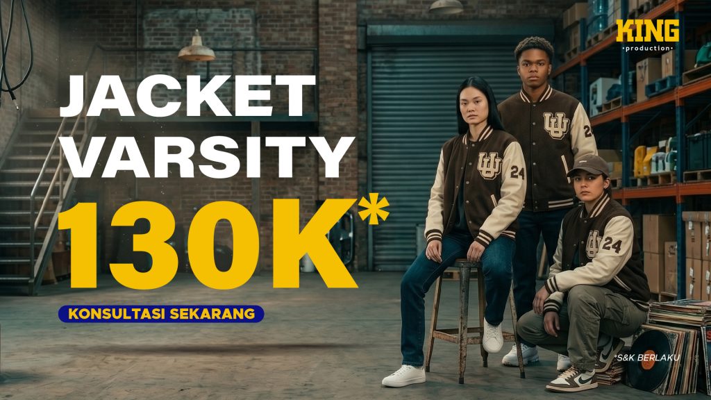 Jacket Varsity Custom: Sentuhan Retro yang Bikin Gaya Gen Z Makin Standout